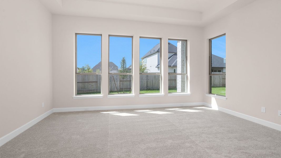 Spacious, unfurnished interior of a new home in Meridiana, Manvel (Image 14).