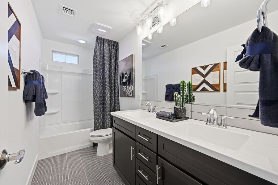 Furnished interior view inside a new home in La Mira, Mesa (Image 23).