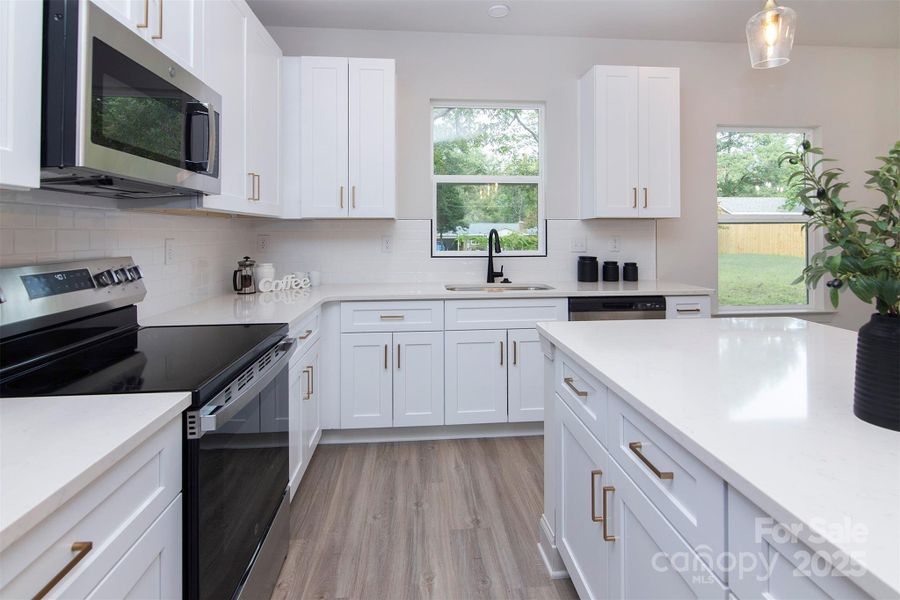 Furnished interior view inside a new home in , Stanley (Image 16).
