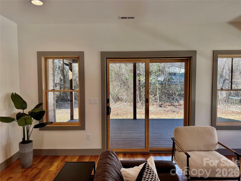 Furnished interior view inside a new home in , Brevard (Image 11).