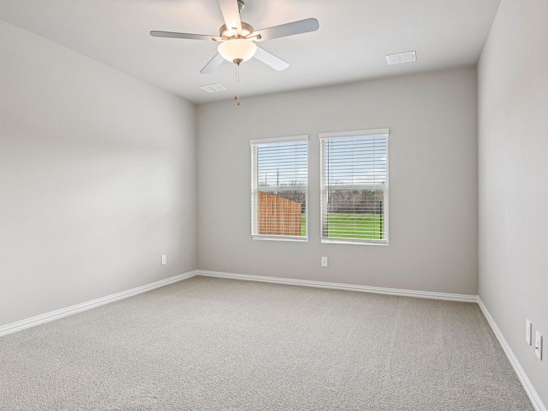 Spacious, unfurnished interior of a new home in Parks at Foster Crossing - Signature Series, Anna (Image 11). Spacious, unfurnished interior of a new home in Parks at Foster Crossing - Signature Series, Anna (Image 11).