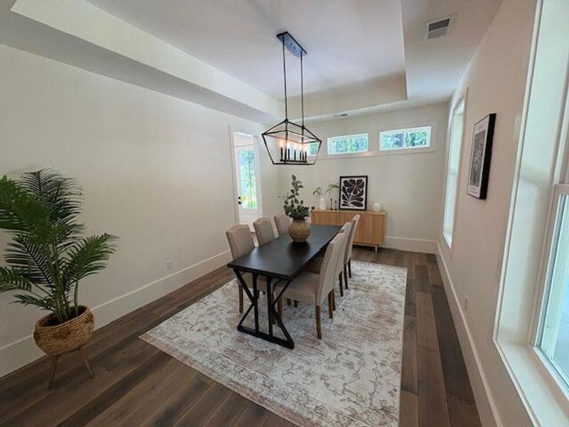 Furnished interior view inside a new home in , Johns Island (Image 6).