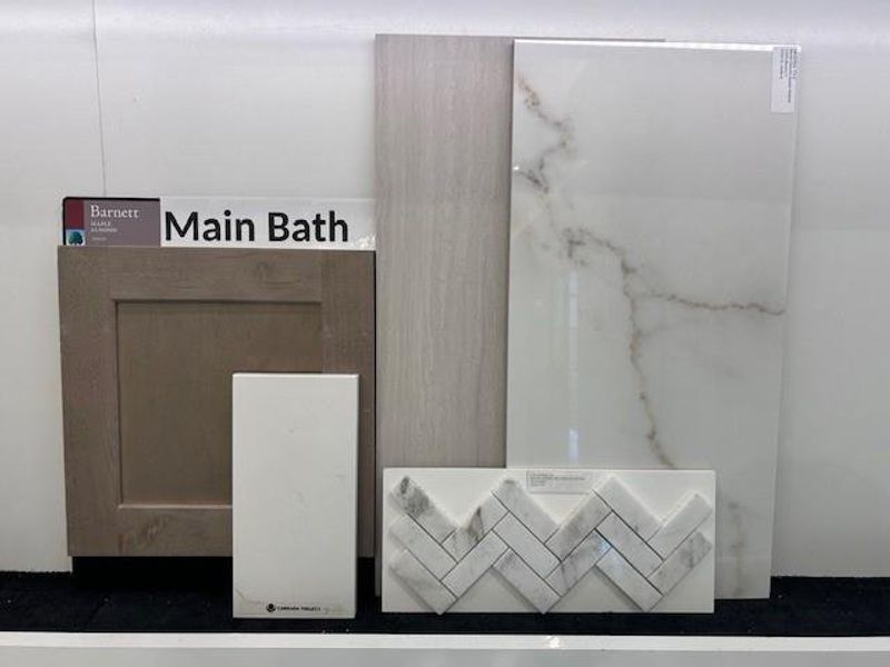 Sample of building materials used in homes in Austin Point, Richmond (Image 6).