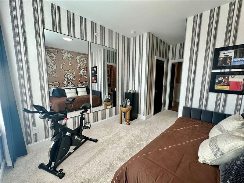 Furnished interior view inside a new home in Market Square at Sawnee Village, Cumming (Image 31).