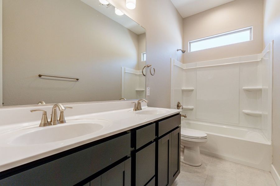 Furnished interior view inside a new home in Mirada Crossing, Goodyear (Image 37).