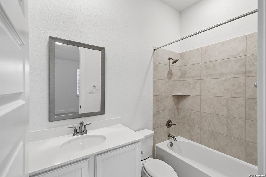 Furnished interior view inside a new home in Stillwater Ranch, San Antonio (Image 9).