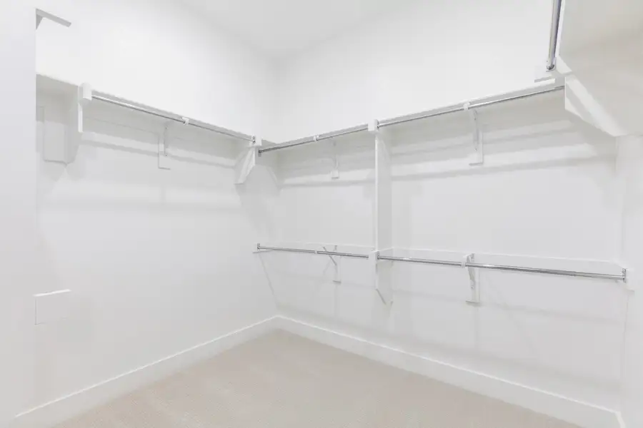 Representative Primary Closet - some options shown