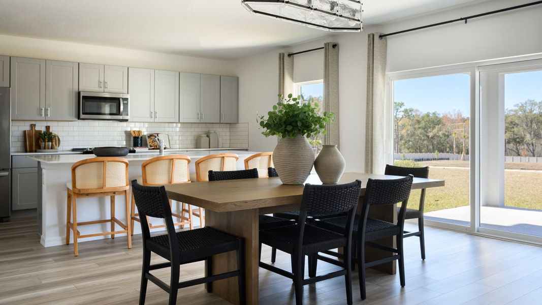 Furnished interior view inside a new home in Pasadena Ridge, Dade City (Image 6).