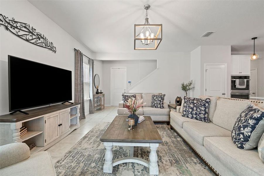 Furnished interior view inside a new home in , Land O' Lakes (Image 14). Furnished interior view inside a new home in , Land O' Lakes (Image 14).