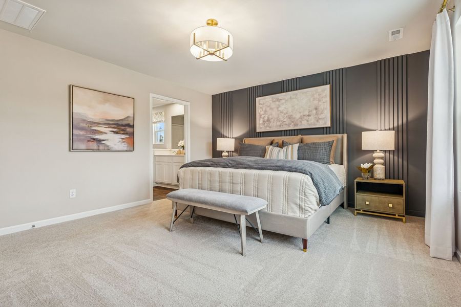 Representative furnished interior of a home built from the The Irving by Stanley Martin Homes in The Retreat at Laurelbrook, Sherrills Ford (Image 16).