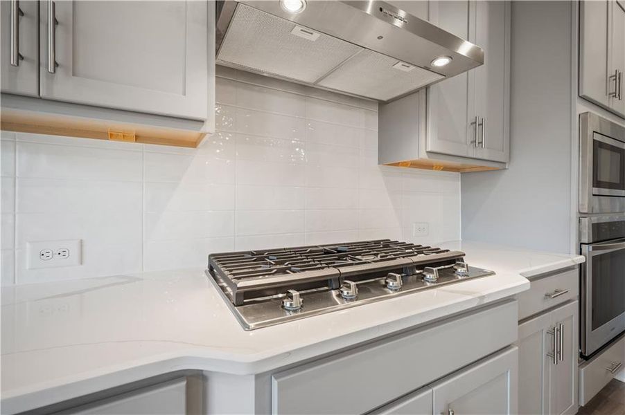 Close-up of interior finishes inside a home in Rosewood Lake Preserve, Hoschton (Image 17).