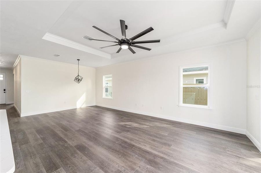 Spacious, unfurnished interior of a new home in Grand Oaks, Gainesville (Image 42). Spacious, unfurnished interior of a new home in Grand Oaks, Gainesville (Image 42).