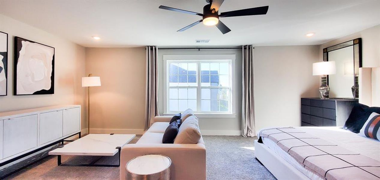 Furnished interior view inside a new home in , Princeton (Image 3).