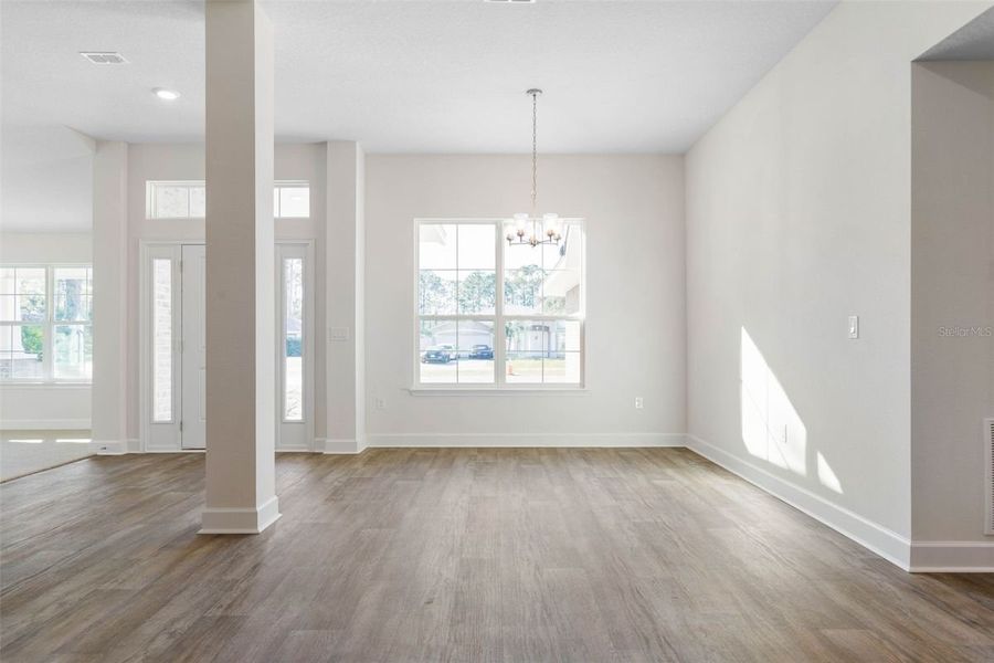 Representative unfurnished interior of a home built from the 2265 by Adams Homes in Veria, Oak Hill (Image 21).