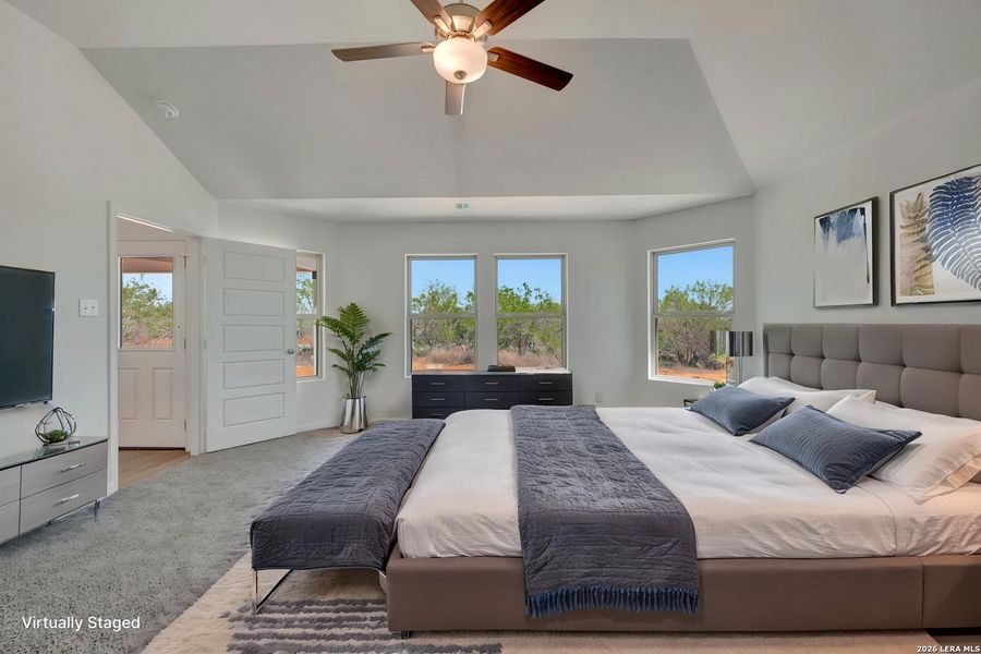 Furnished interior view inside a new home in Paloma Park, Converse (Image 10). Furnished interior view inside a new home in Paloma Park, Converse (Image 10).