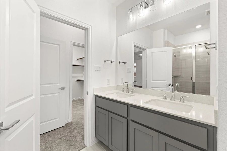 Crockett Home Plan Bathroom by Ashton Woods Crockett Home Plan Bathroom by Ashton Woods