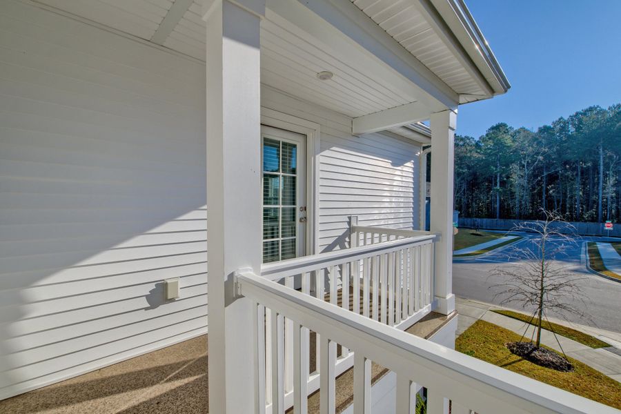 Exterior details and patio area of a home in Six Oaks, Summerville (Image 31). Exterior details and patio area of a home in Six Oaks, Summerville (Image 31).