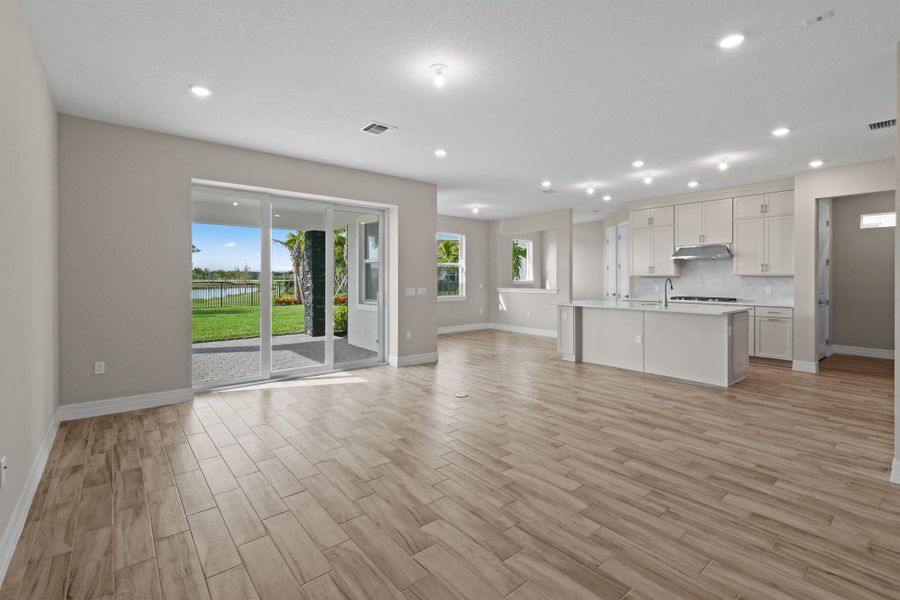 Furnished interior view inside a new home in Avondale at Avenir, Palm Beach Gardens (Image 22).