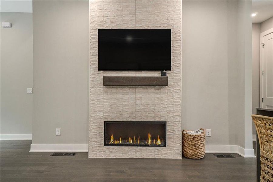 Close-up of interior finishes inside a home in , Atlanta (Image 22).