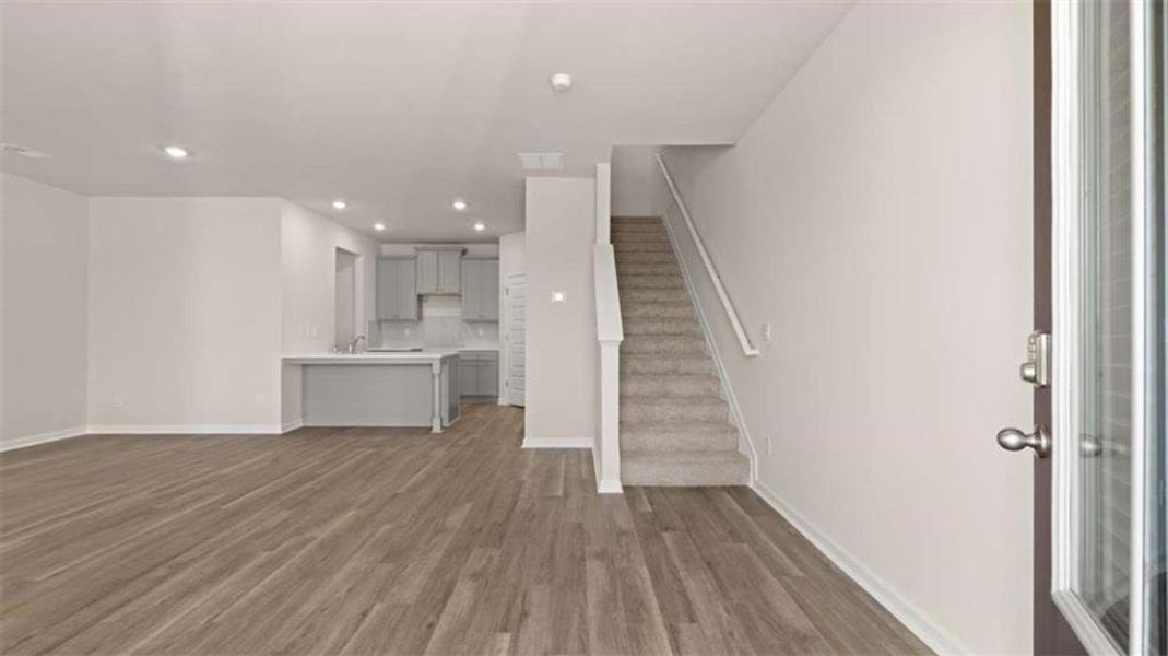 Spacious, unfurnished interior of a new home in Brookland Commons, Monroe (Image 13).