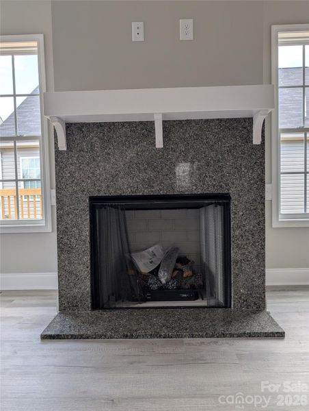 Gas Log Fireplace