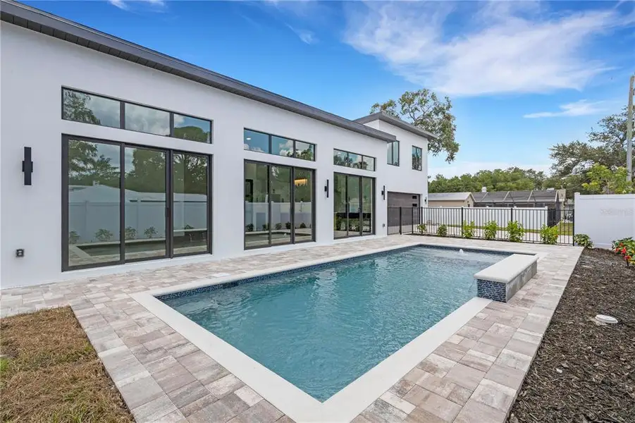 Exterior details and patio area of a home in , Sarasota (Image 22).