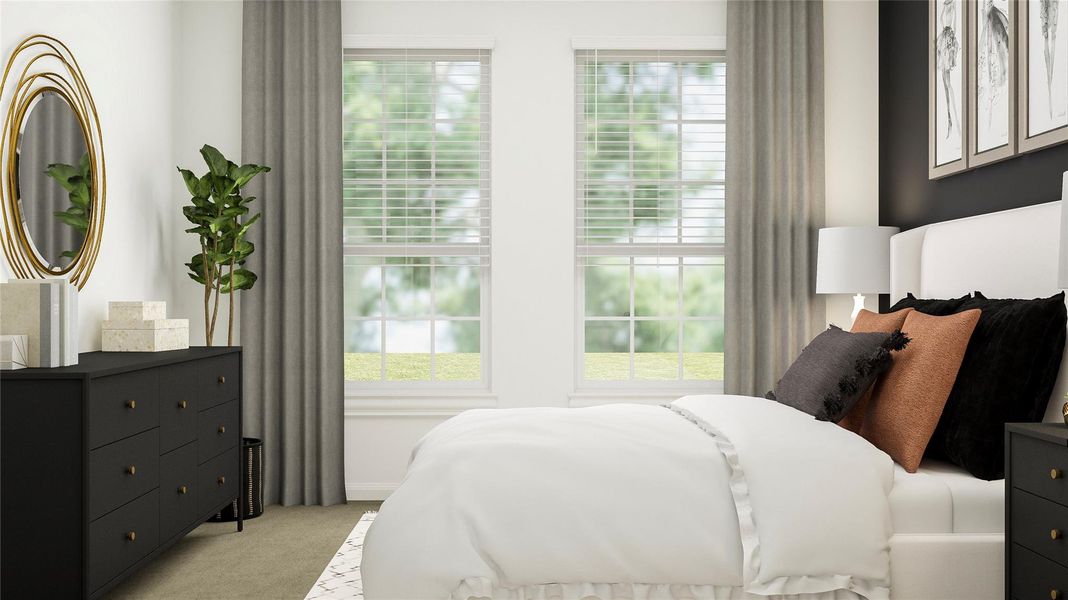 Furnished interior view inside a new home in Lively Ranch: Brookstone Collection, Georgetown (Image 5). Furnished interior view inside a new home in Lively Ranch: Brookstone Collection, Georgetown (Image 5).