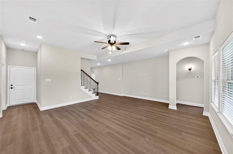 Spacious, unfurnished interior of a new home in , Greenville (Image 18). Spacious, unfurnished interior of a new home in , Greenville (Image 18).