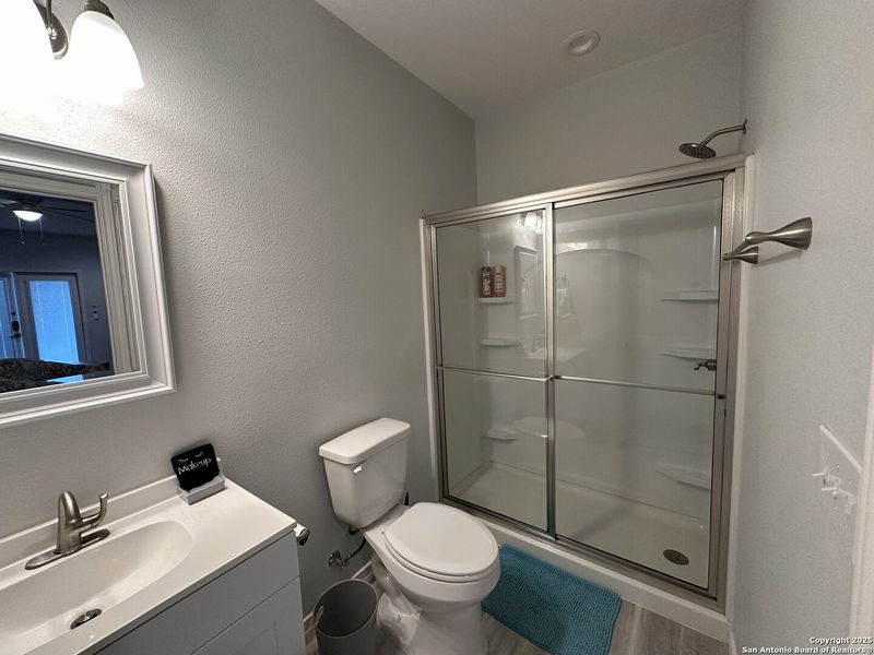 Furnished interior view inside a new home in , Rockport (Image 17).