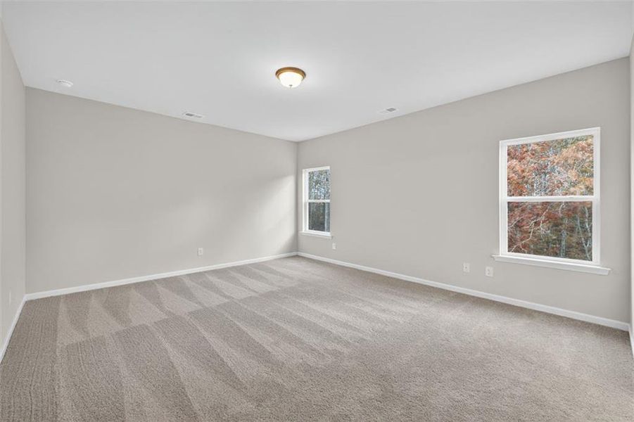 Spacious, unfurnished interior of a new home in Roxeywood Park, Winder (Image 34). Spacious, unfurnished interior of a new home in Roxeywood Park, Winder (Image 34).