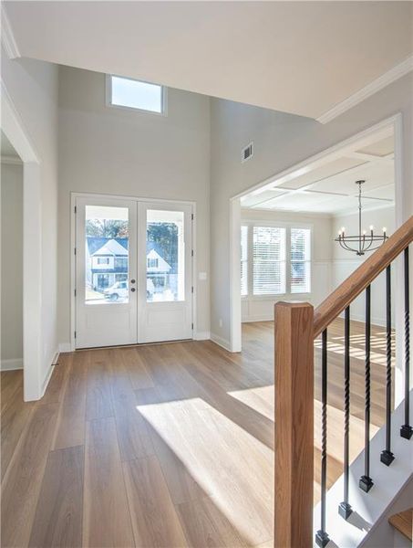 Spacious, unfurnished interior of a new home in , Loganville (Image 17). Spacious, unfurnished interior of a new home in , Loganville (Image 17).