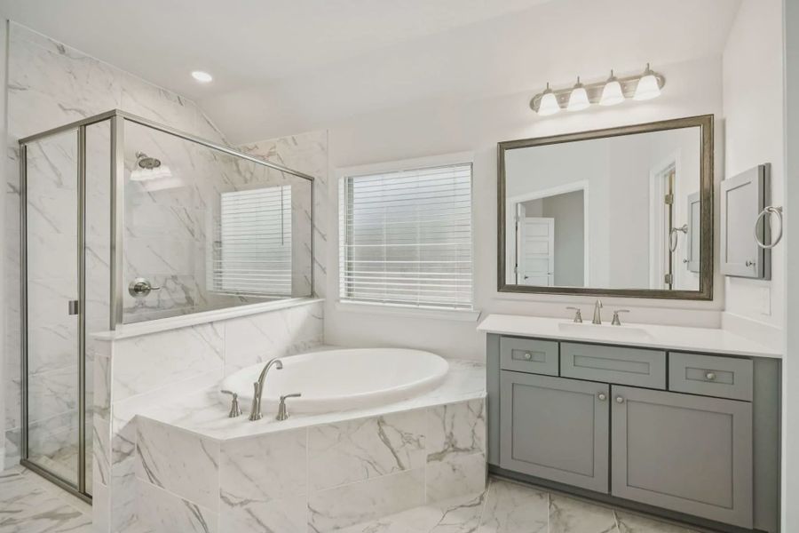 Furnished interior view inside a new home in Las Lomas, Forney (Image 4). Furnished interior view inside a new home in Las Lomas, Forney (Image 4).