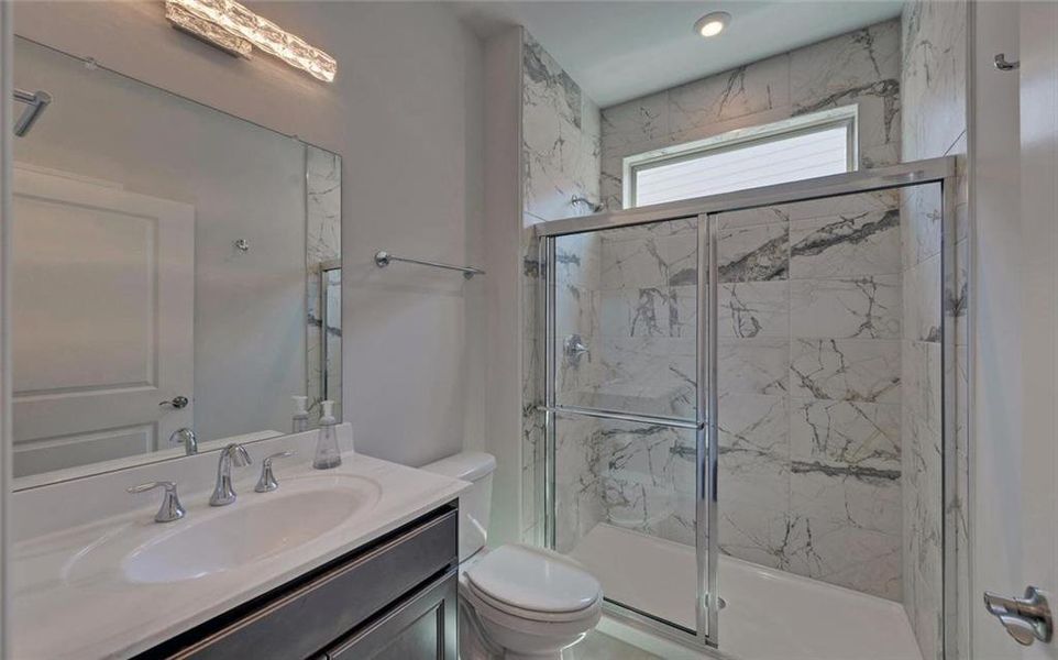 Furnished interior view inside a new home in , Hoschton (Image 7).