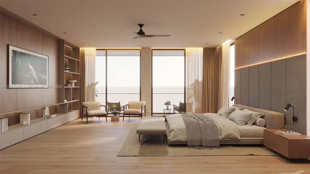 Furnished interior view inside a new home in , Fort Lauderdale (Image 11).