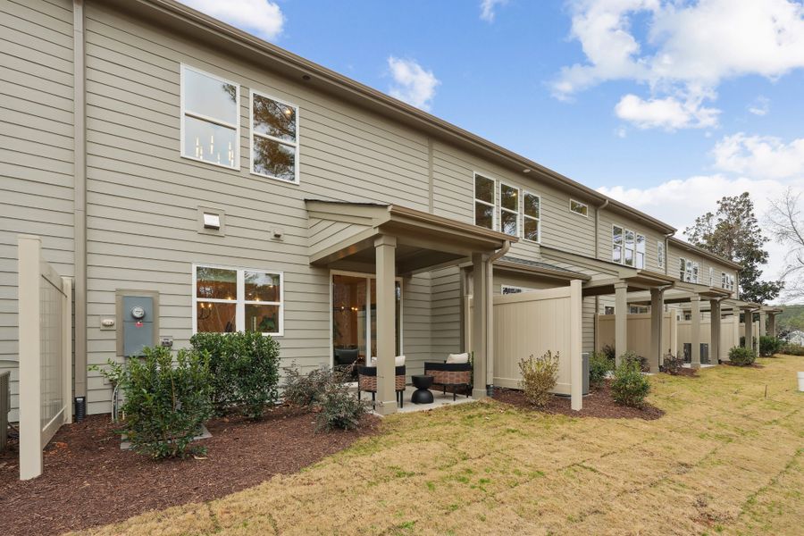 Representative exterior details of a home built from the Mitchell by Tri Pointe Homes in Summit At Homestead, Chapel Hill (Image 3).