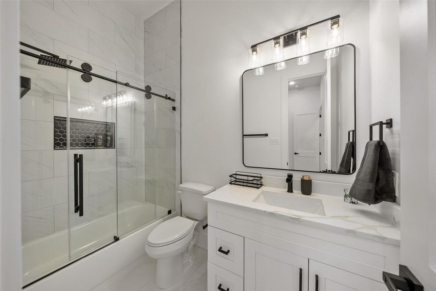 Furnished interior view inside a new home in , Montgomery (Image 40).