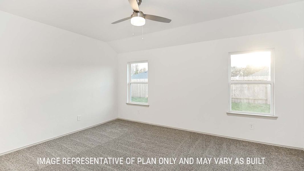 Spacious, unfurnished interior of a new home in Reserve at Mallard Lakes, Orange (Image 15).