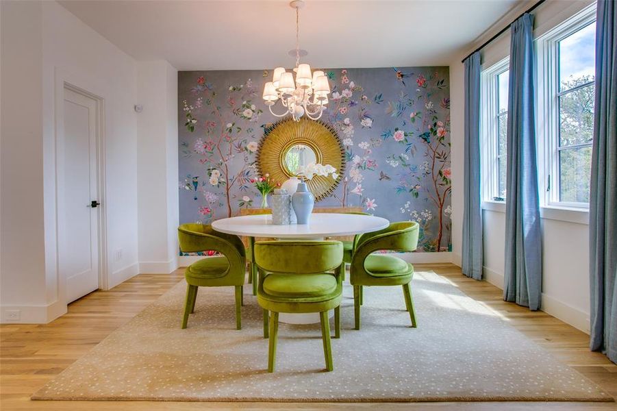 Furnished interior view inside a new home in , Dallas (Image 6). Furnished interior view inside a new home in , Dallas (Image 6).