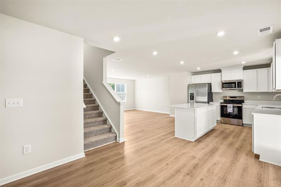 Furnished interior view inside a new home in Brookshire, Sanford (Image 6).