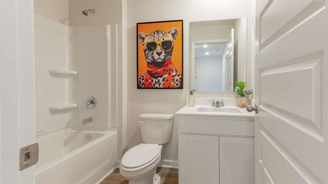 Furnished interior view inside a new home in Young's Crossing, Stone Mountain (Image 22).