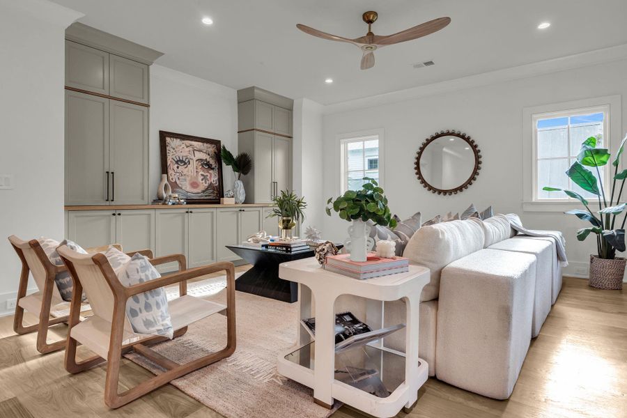 Furnished interior view inside a new home in , Mount Pleasant (Image 7).