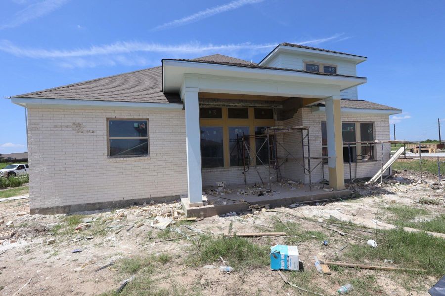 In-progress construction of a new home in Meridiana - Ascent Collection, Manvel, TX (Image 6).