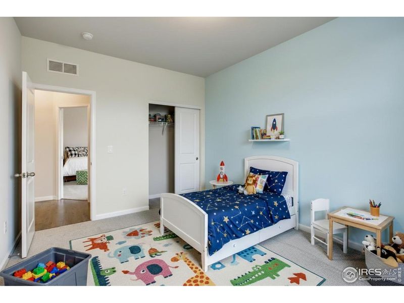 Furnished interior view inside a new home in Farmstead, Berthoud (Image 17).