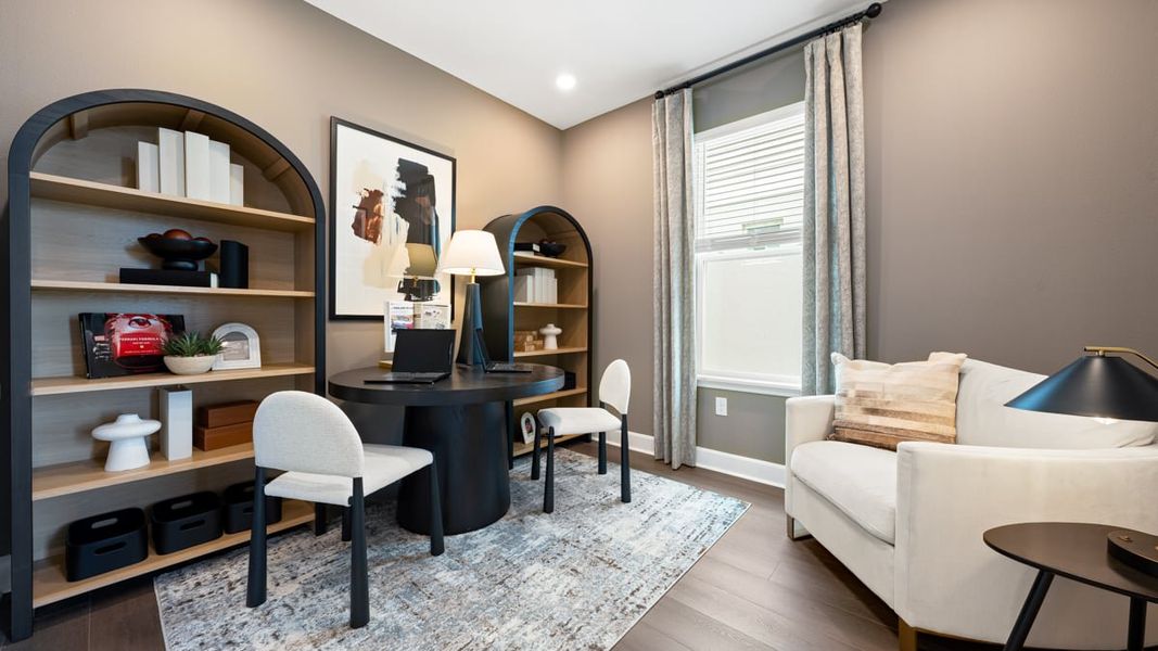 Representative furnished interior of a home built from the Anastasia by Taylor Morrison in Hillcrest, San Antonio (Image 14).