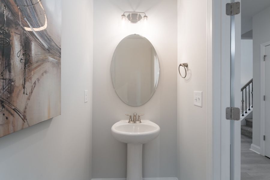 Representative furnished interior of a home built from the 3320 by Adams Homes in Falls of the Cape, Lillington (Image 7).