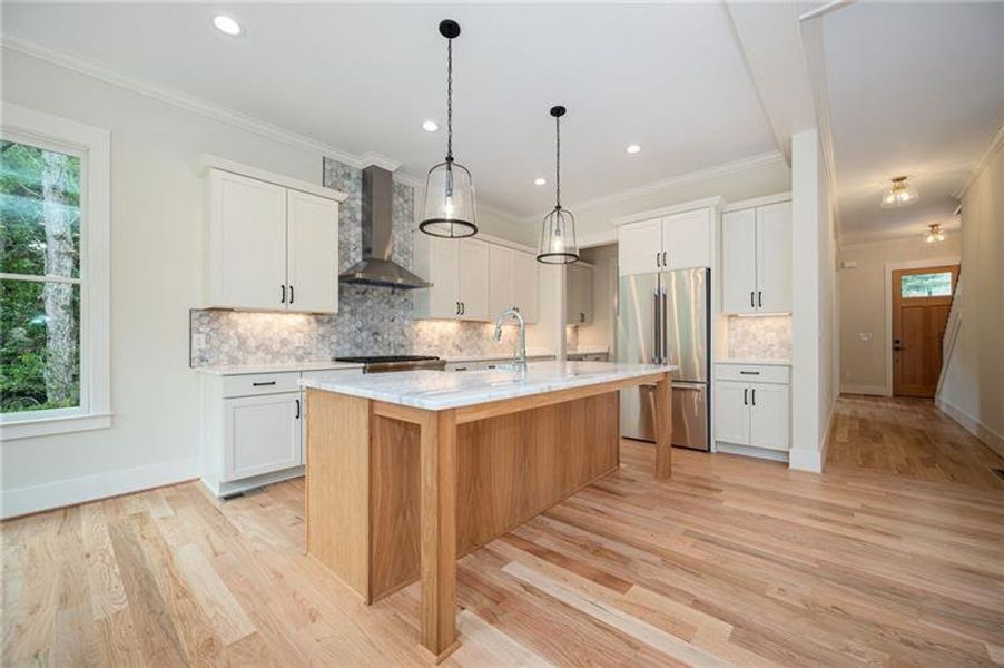 Furnished interior view inside a new home in , Monroe (Image 14).
