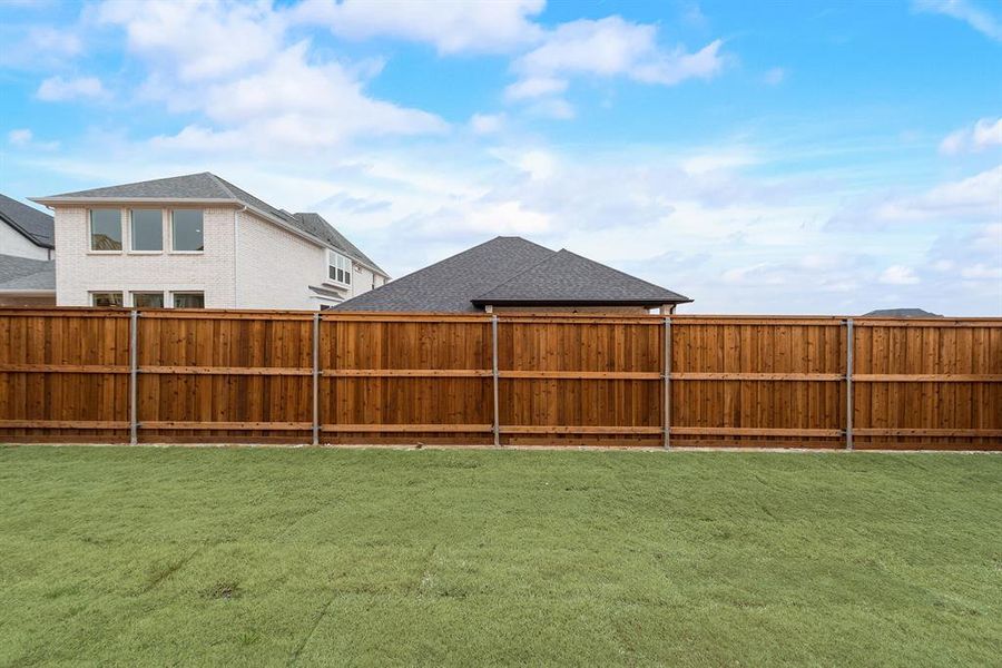 Front exterior of a new home in Hillside Village, Celina, TX, highlighting curb appeal (Image 27).