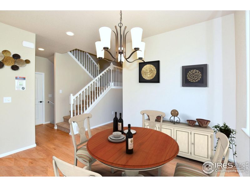 Furnished interior view inside a new home in Southridge, Johnstown (Image 8).