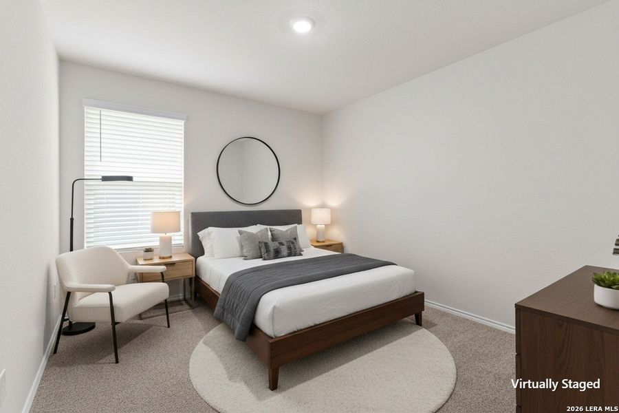 Furnished interior view inside a new home in Redbird Ranch, San Antonio (Image 12).