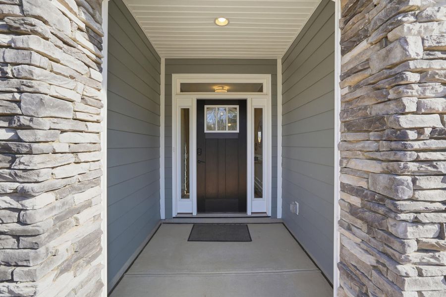Exterior details and patio area of a home in Carrington, Stanley (Image 3).